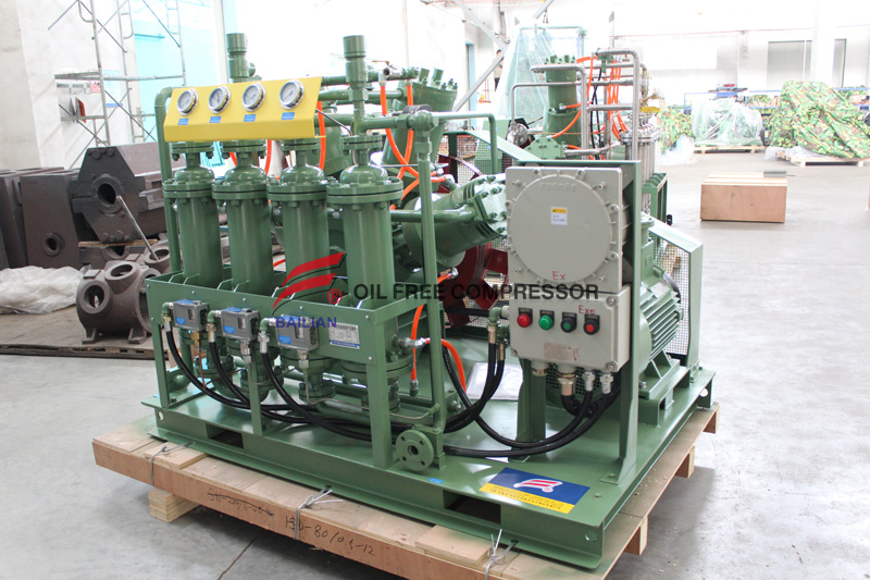Compresor silencioso del generador del hidrógeno del diafragma en la refinería Fabricantes