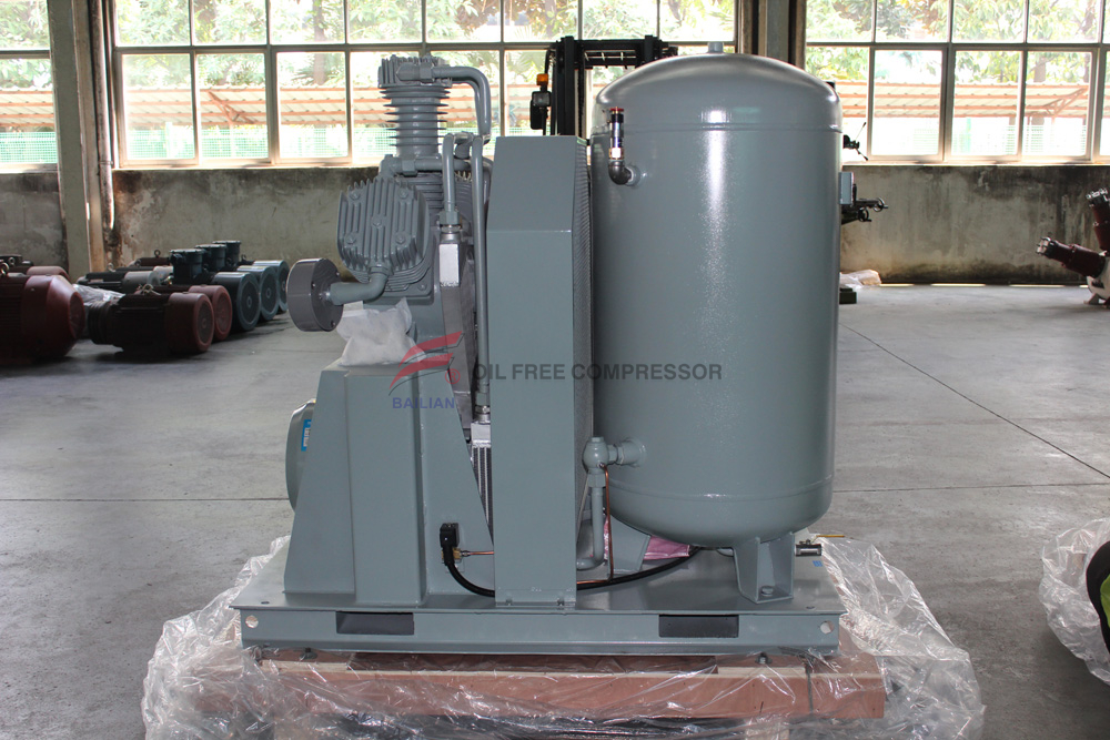 Compresor de aire sin aceite para uso industrial que soporta mascotas de presión industrial Middel