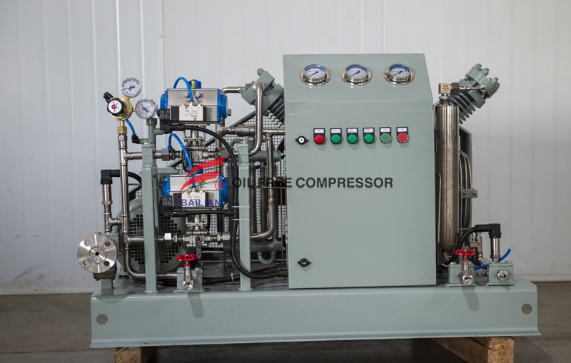 Compresor de Co2 sin aceite de recuperación de extracción de CO2 tipo V