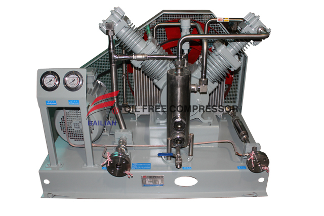 Proveedor de compresor de helio líquido silencioso M125 refrigerado por agua